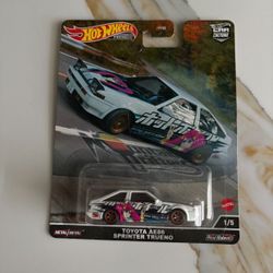 Hot Wheels Toyota AE86 Sprinter Trueno, Mountain Drifters 1/5