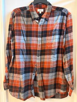 Croft & Barrow Plaid Flannel Button-Down Shirt