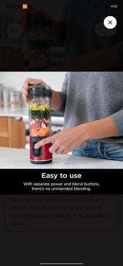 Ninja Personal Blender Red