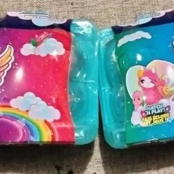 Hatchimals Rainbow Cation( Lot Of 2) Family Carton 12 Surprises Inside