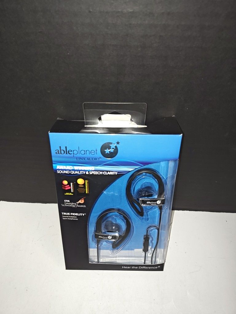 Able Planet Linx Audio SI300W True Fidelity Sound Isolation Sport Earphones
