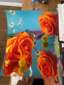 Floral Art Poster