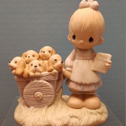 Precious Moments, 1977, God Loveth A Cheerful Giver