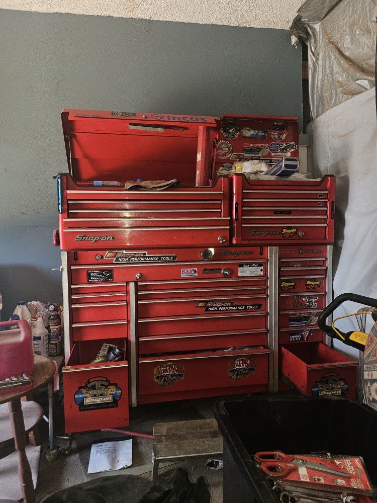 Assorted SNAP-ON Tools And Tools.boxes