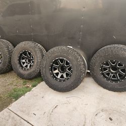 Tires and wheels