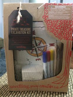 Pirate treasure excavation kit