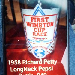 Antique And Vintage Richard Petty's First Winston Cup Pepsi 