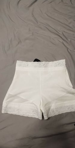 Super Cute White Short Shapewear/Small/ New/ Colombian Style/ $45 Cash Only/ Blue Diamond And Rainbow 