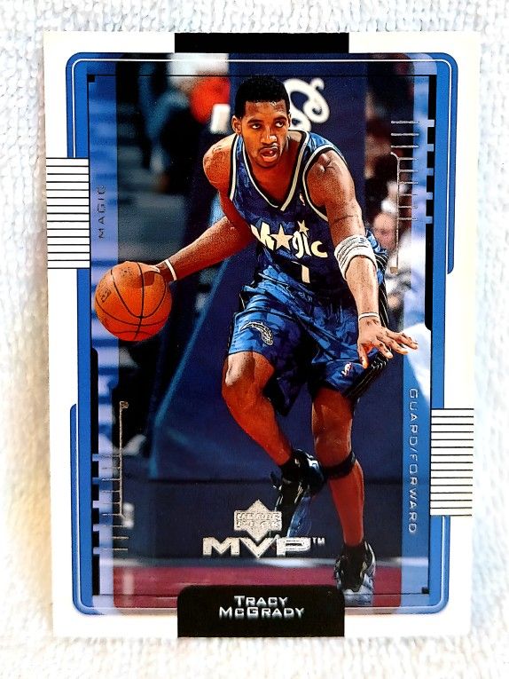 2001 Tracy McGrady Upper Deck MVP Orlando Magic Basketball Card 