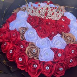 Ramo De Rosas Eternas 50 🌹 Rosas