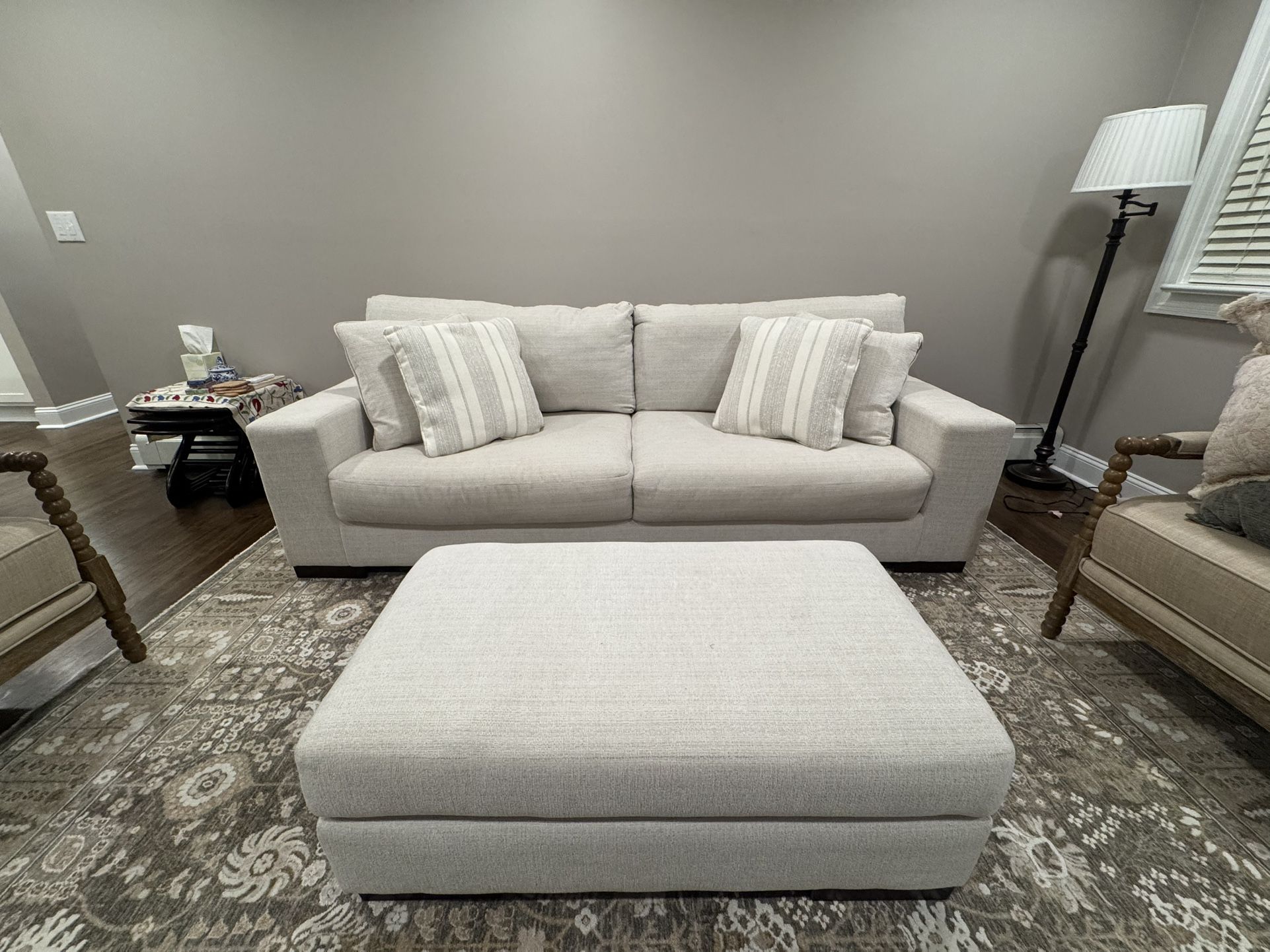 Sofa and Ottoman