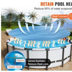 10 Foot Round Solar Cover 