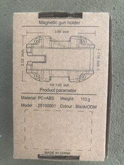 Gun Holder Magnetic Tege