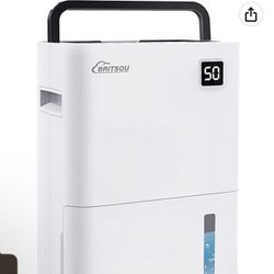 BRITSOU dehumidifier of 3500 square feet 50 pints for home basements,