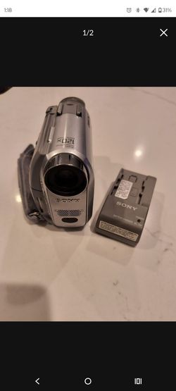 Sony Handycam Camcorder with Battery Charger