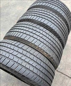 255 50 20 Set 4 Tires Michelin Con Excelente calidad 📱