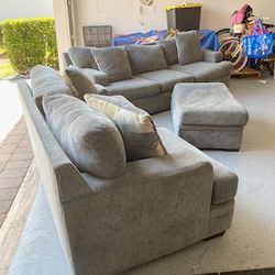 Grey Sofa Set 