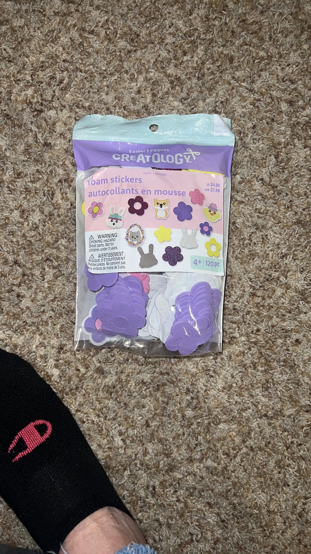 Creatology foam stickers 