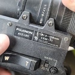 Fujinon A12x9F ERM-71 Lens