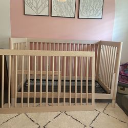 Convertible Crib with Toddler Bed Conversion Kit