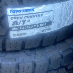 Toyo At3 35x12.5r20 ( Set of 4 ) 