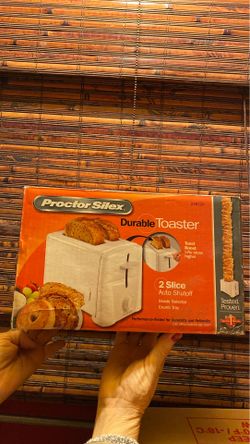Proctor Silex Durable Toaster 22611K White