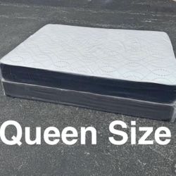 NEW Mattress Queen Size Regular With Box Spring // Offer  🚚