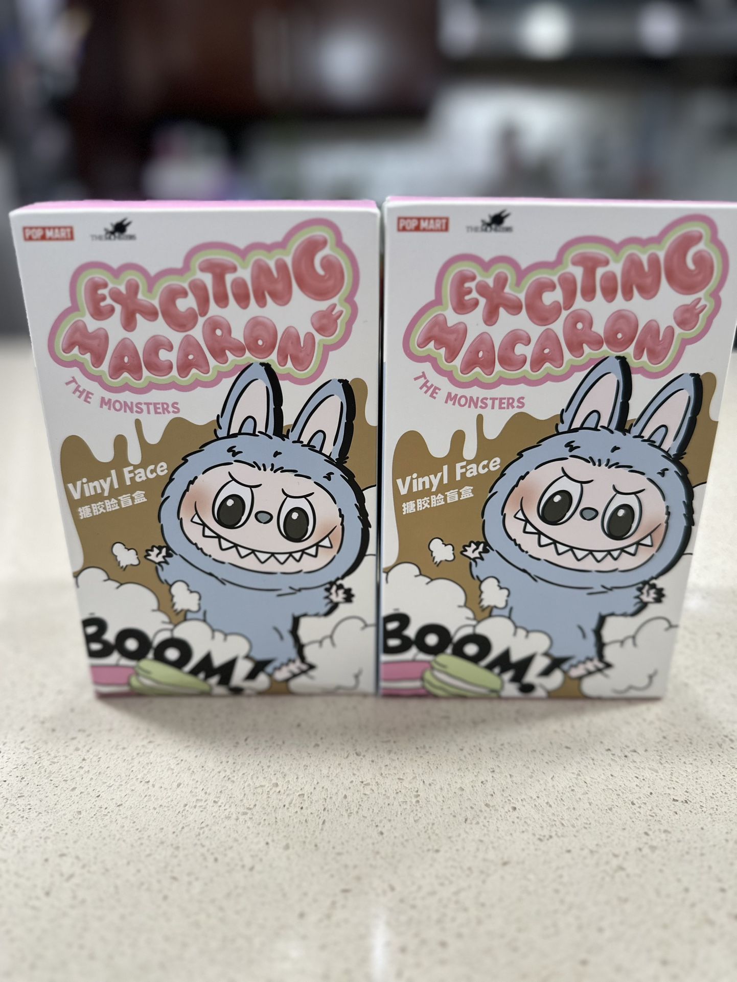 Labubu exciting macaroon