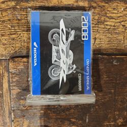 Honda CBR600RR 2008 Owners Manual