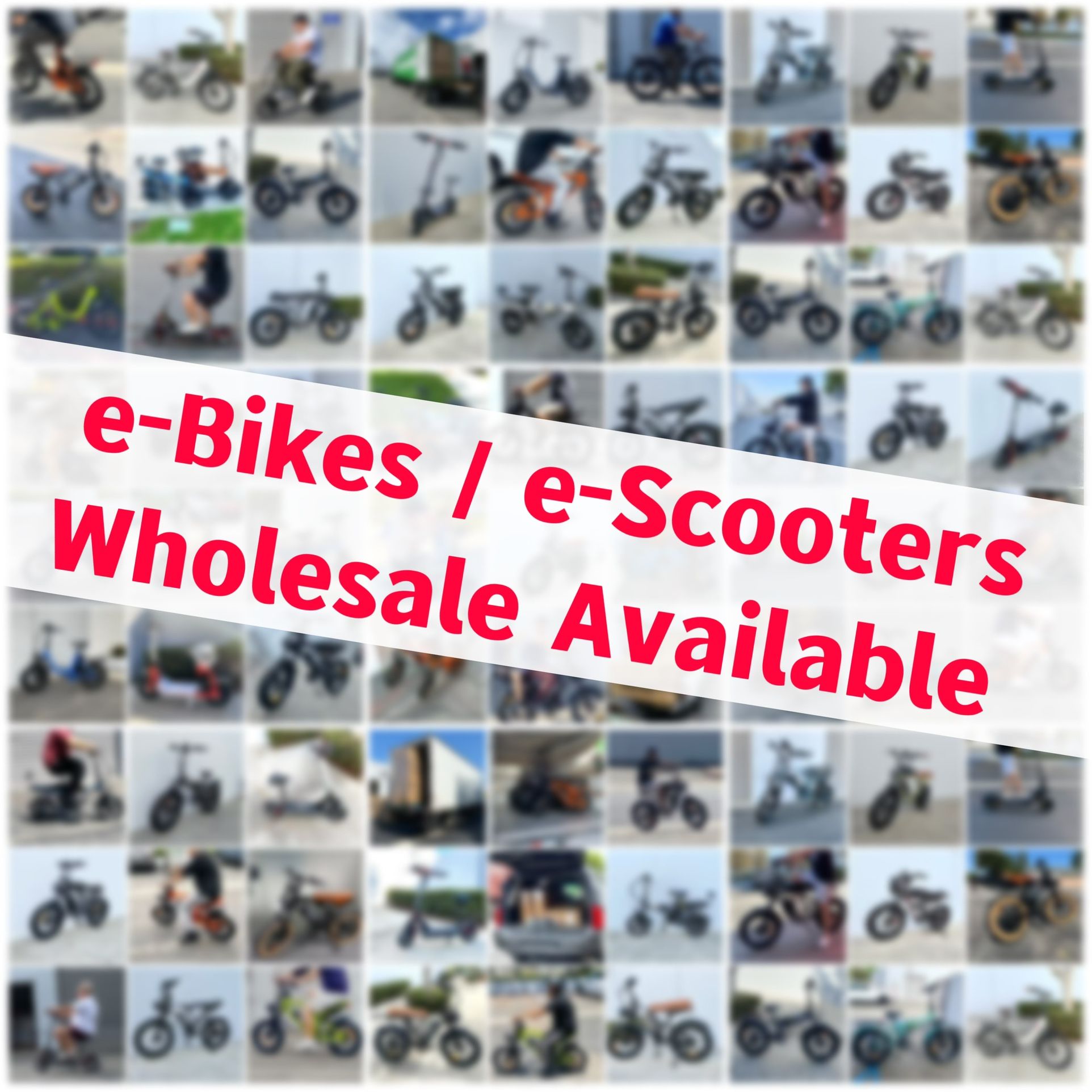E-bike Wholesale available For Bulk Buy, 20 & More Models In Stock (mini, retro, moped, step through, foldable, dual motor, dual battery….)