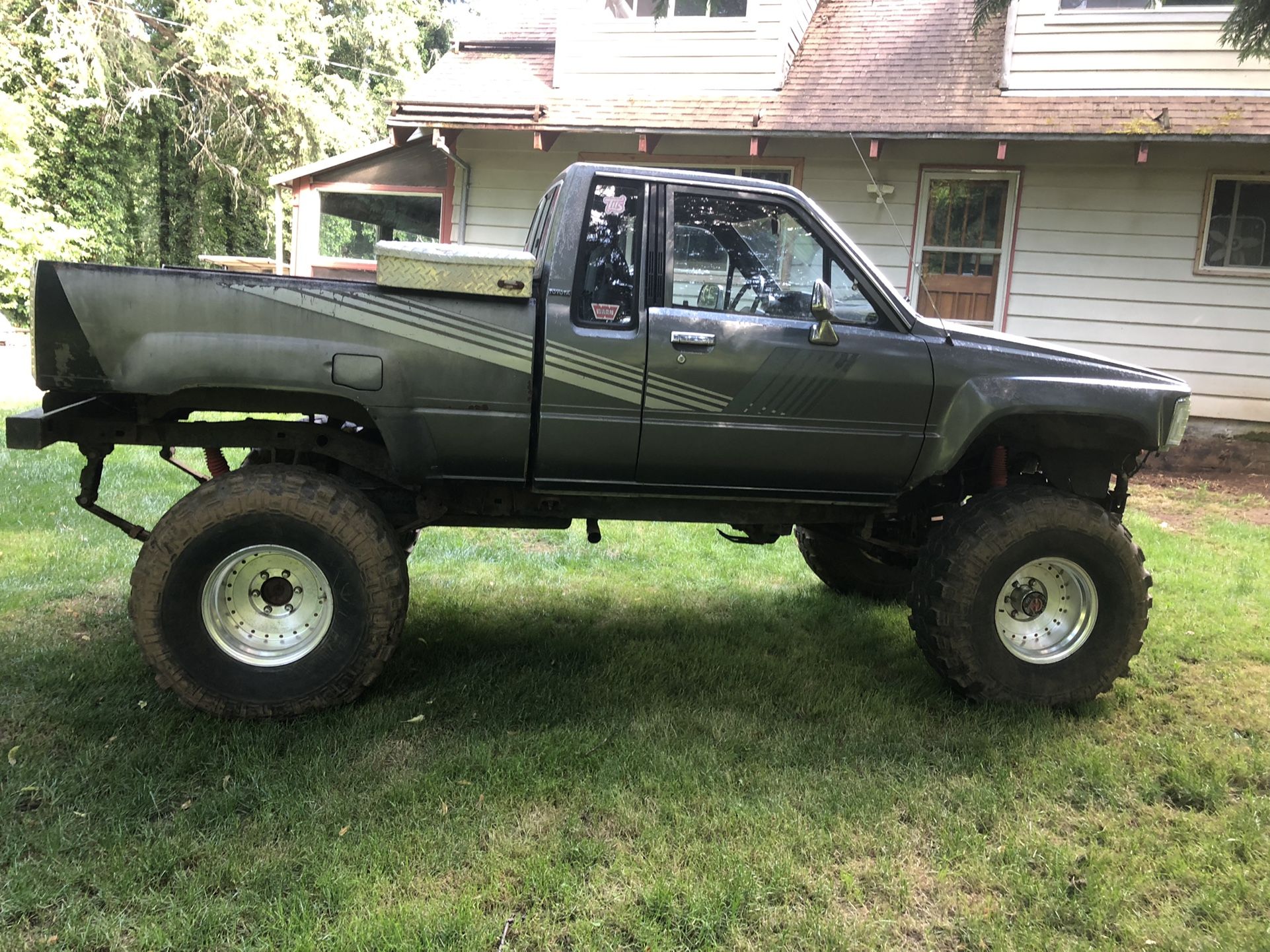 Lifted Toyota