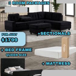 New Three Room Package With Free Delivery 