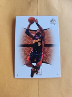Warriors Basketball card