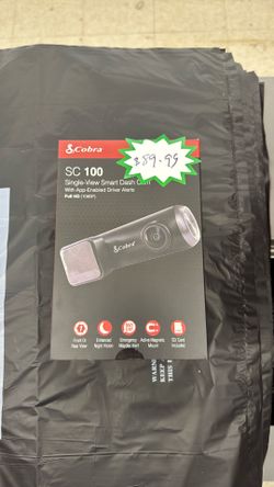 Cobra Sc 100 Single View Smart Dash Cam