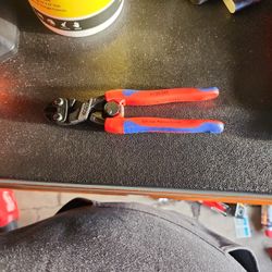 Knipex 71 32 200 Comfort Grip High Leverage CoBolt Cutter with Notch and Spring