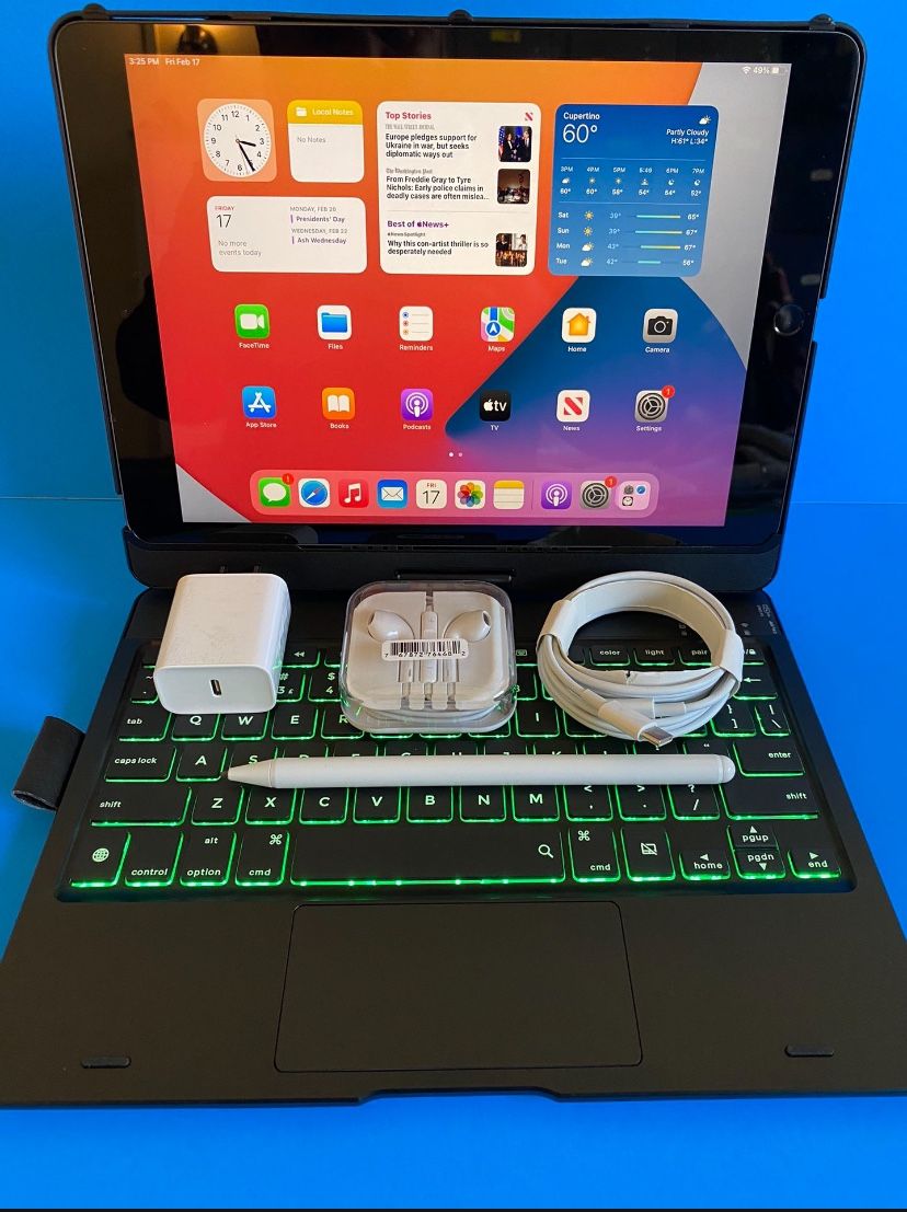 Apple IPad 8th Generation Retina /Latest IOS 17/ 2020 model