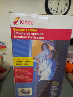 Kiddie Escape Ladder, 2 Story, 13 Feet
