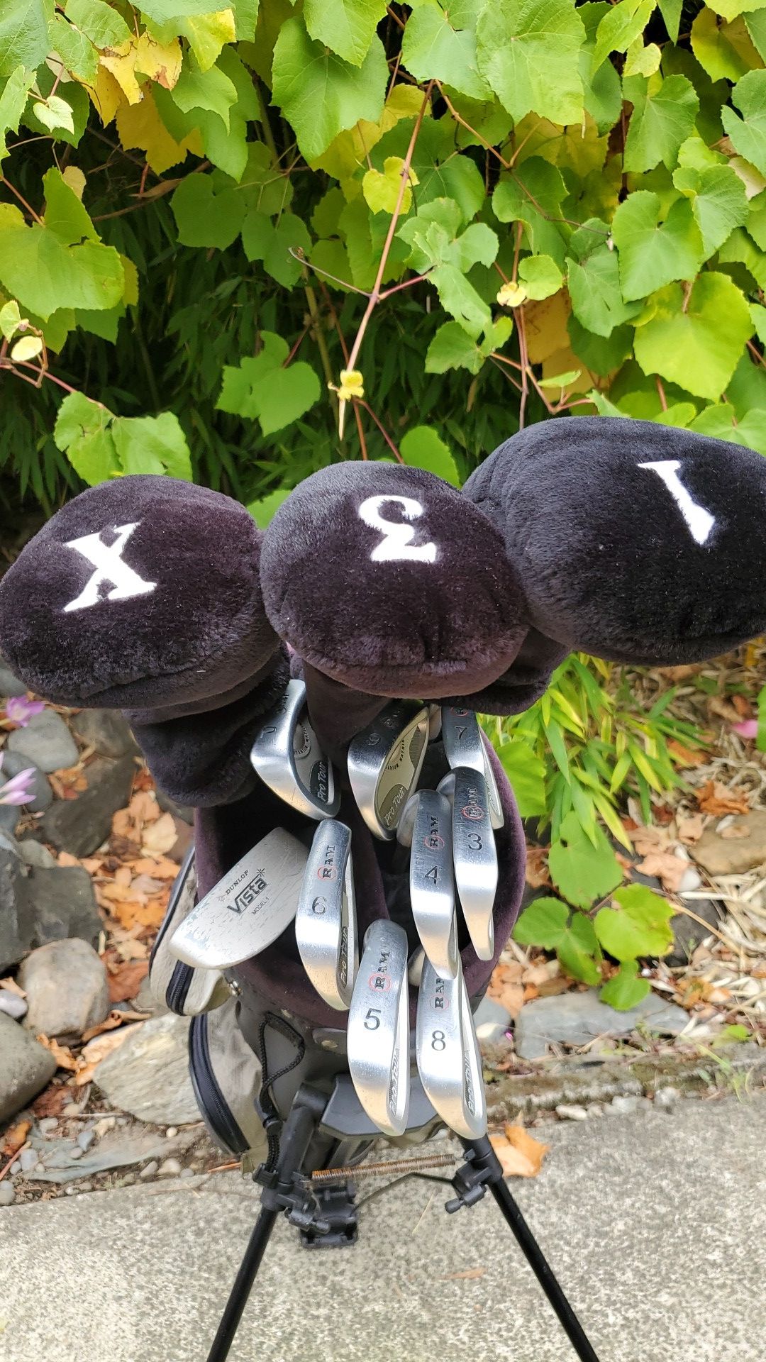 RAM "Pro Tour" Titanium Matrix 12 Golf Clubs set W/ Graphite Shafts