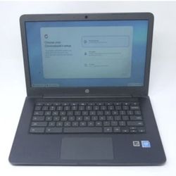 HP Chromebook 14 G5 Gray intel TOUCH-SCREEN 4GB 14-inch 32GB SSD  Charger included  