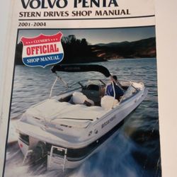 Clymer  2001-2004 Volvo Penta Stern Drives Shop Manual # B775