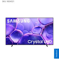 55” Samsung Crystal UHD 4K TV 