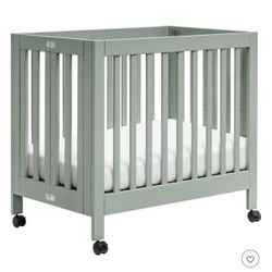 Foldable Crib  And Mattress 