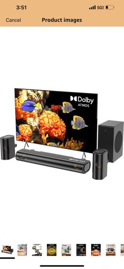 300W Sound Bars For Smart Tv