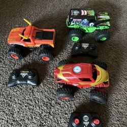 Monster Jam Racing Remote Control Monster Trucks