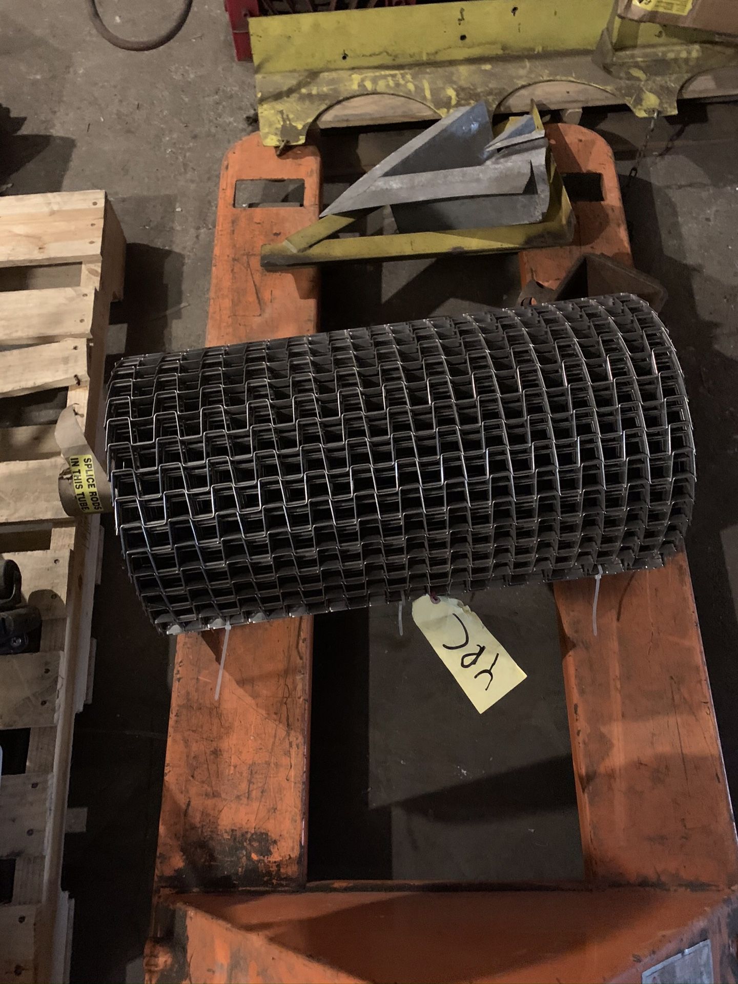 Stainless steel conveyor belt