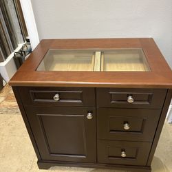 Glass top Display Cabinet