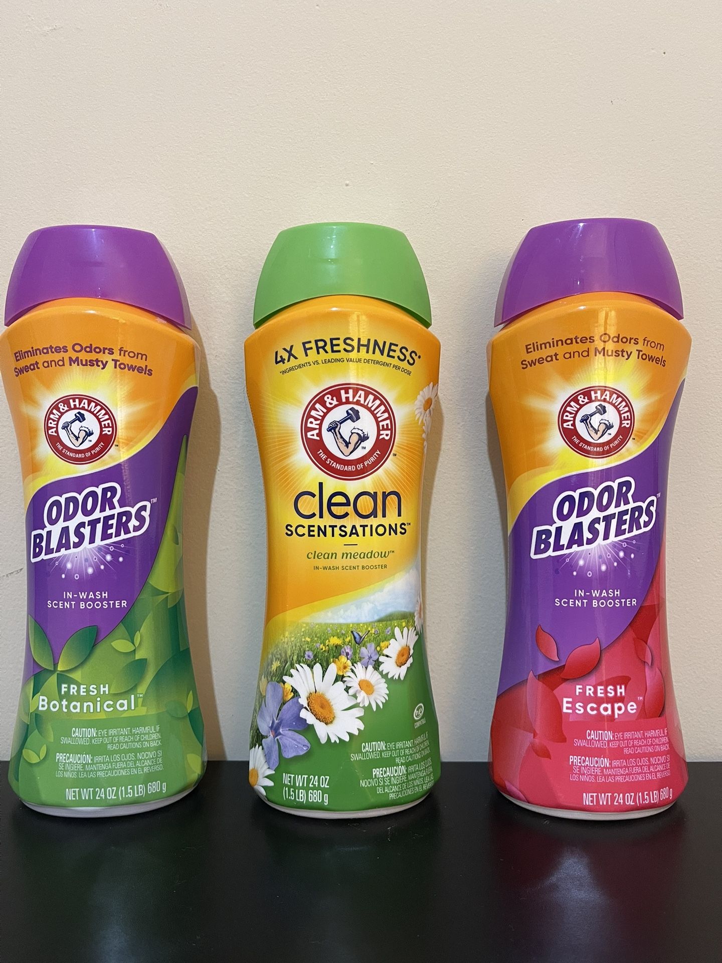 3pack Arm & Hammer 24 Oz In Wash Scent Booster