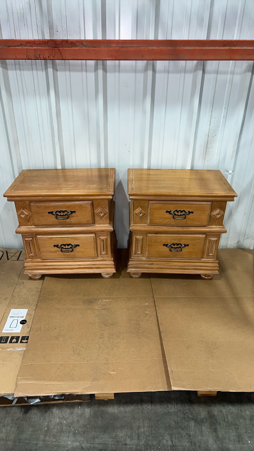 Vintage Wooden Nightstand