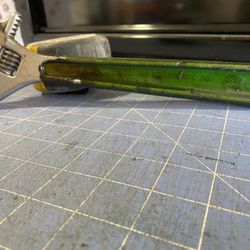 12” Vintage Diamond Adjustable Wrench 