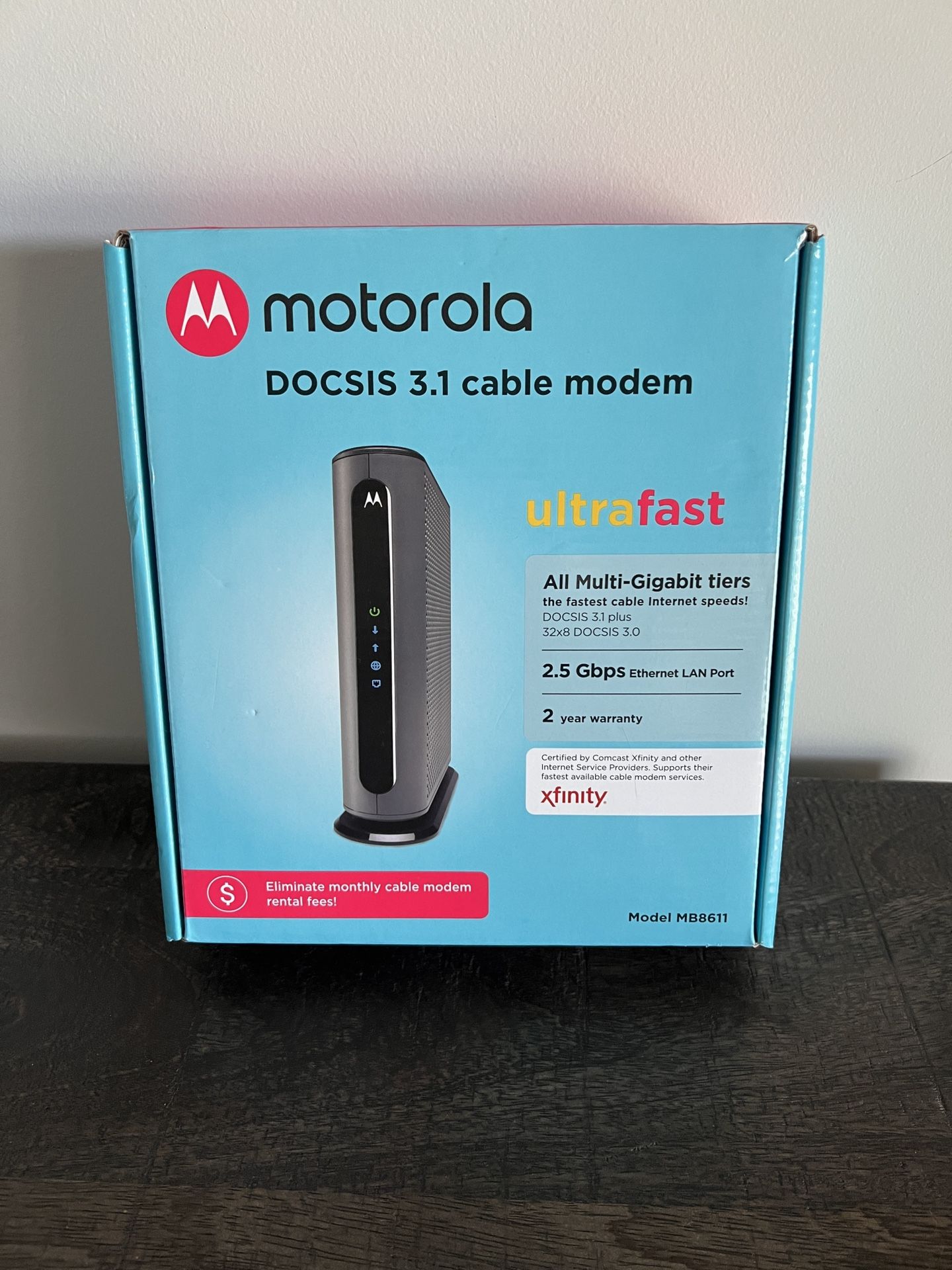 Motorola DOCSIS 3.1 cable modem